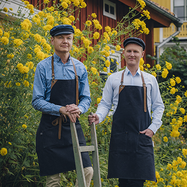 Fredrik Styrfält och Anders Lundgren, Noraskogs Antik & Byggnadsvård